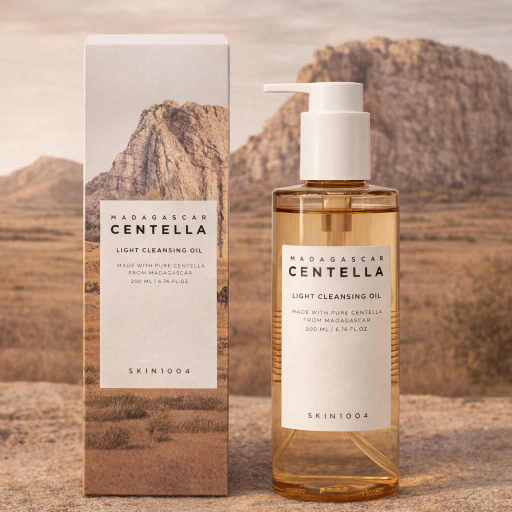 SKIN1004 Madagascar Centella Light Cleansing Oil 200 ml – könnyed olajos arctisztító